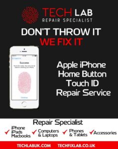 Cost of iPhone 7 Home Button Replacement in the UK