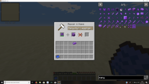 Crafting Manyullyn Armor in Minecraft