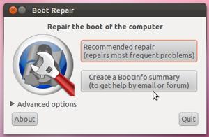 How to Open Boot Repair in Ubuntu