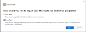 Repairing Microsoft Office 365: A Comprehensive Guide