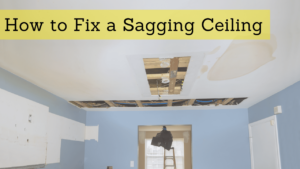 How to Repair a Bowed Ceiling Effectively