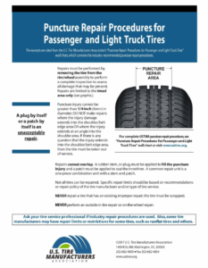 Guidelines for Tire Repair and Replacement