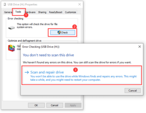 Why Windows Cannot Repair My Drive