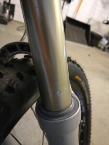 Impact of Scratches on Fork Stanchions